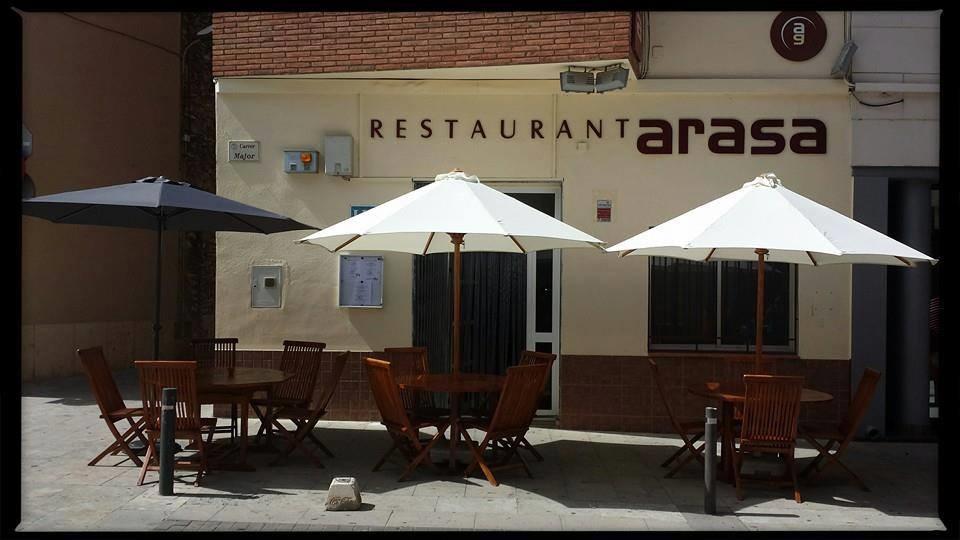 Hostal Restaurante Arasa Santa Bárbara Extérieur photo
