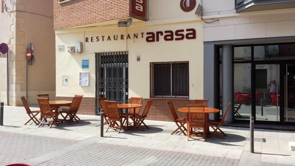 Hostal Restaurante Arasa Santa Bárbara Extérieur photo