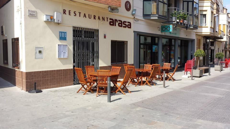 Hostal Restaurante Arasa Santa Bárbara Extérieur photo